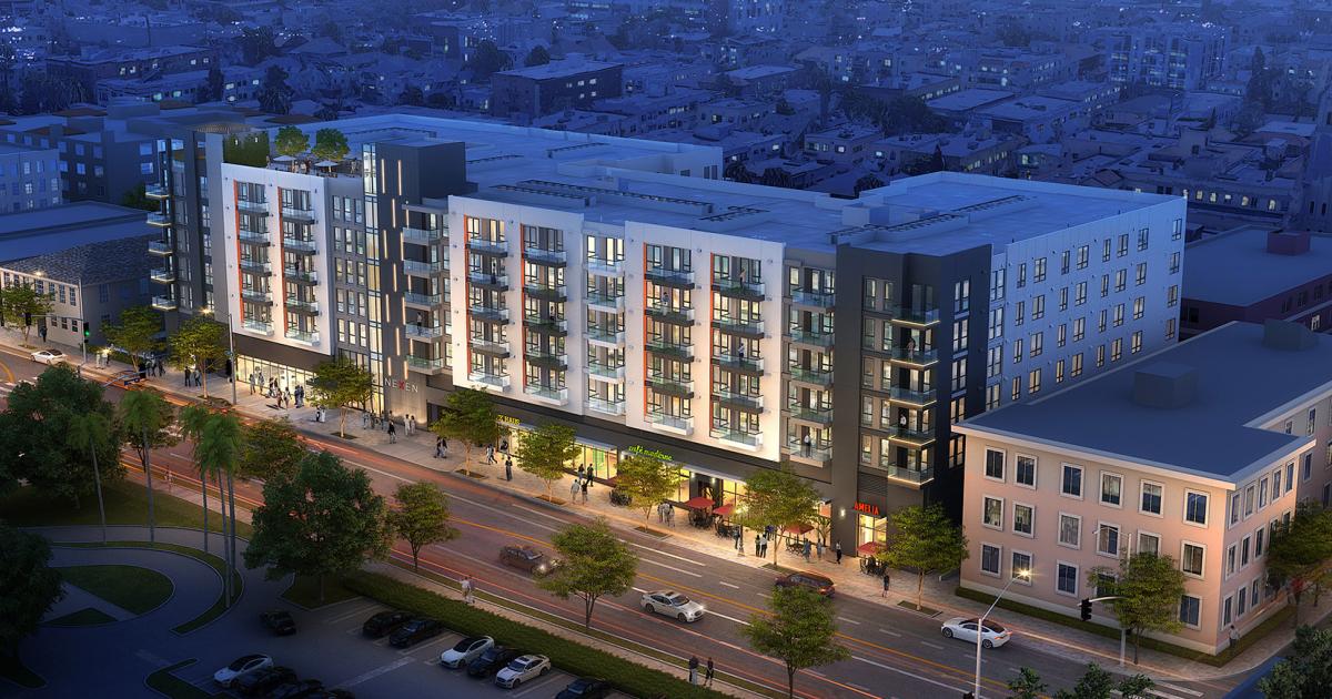 Exterior revealed at Koreatown's Nexen apartments Urbanize LA